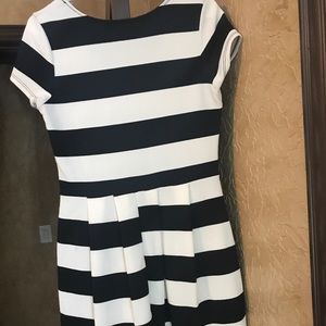 Black and white dress